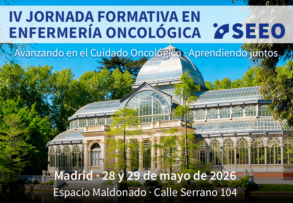 IV Jornada Formativa en Enfermería Oncológica – 28 y 29 de Mayo de 2026 en Madrid